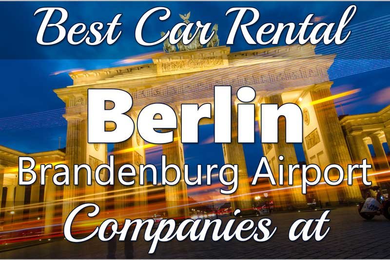 Best Car Rental Companies at Berlin Brandenburg Airport