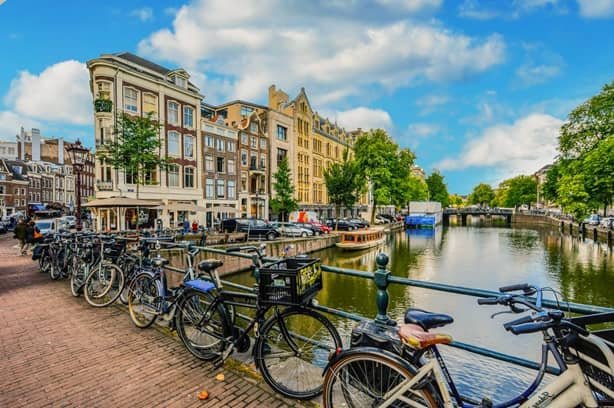 Ride-a-bicycle-in-Amsterdam