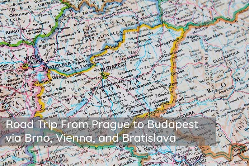 Road Trip From Prague to Budapest Via Brno, Vienna, and Bratislava