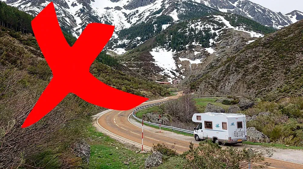Cons of hiring a motorhome