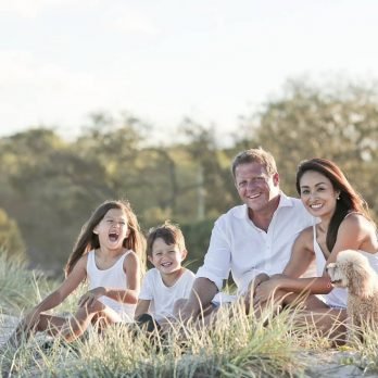 Family in a Road Trip