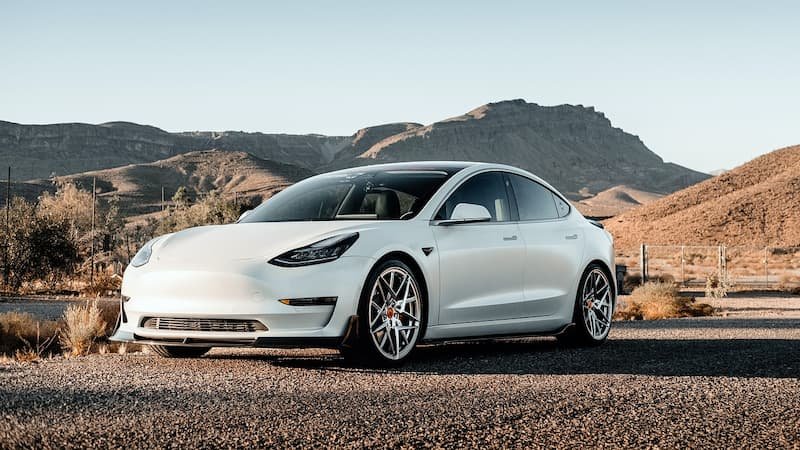 rent an eco-friendly Tesla Model 3